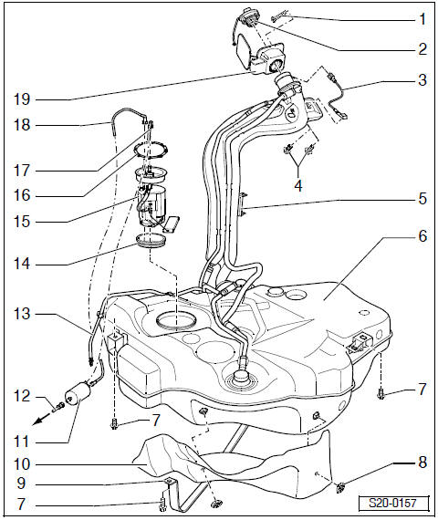 Moteur 1,6/85 kW FSI