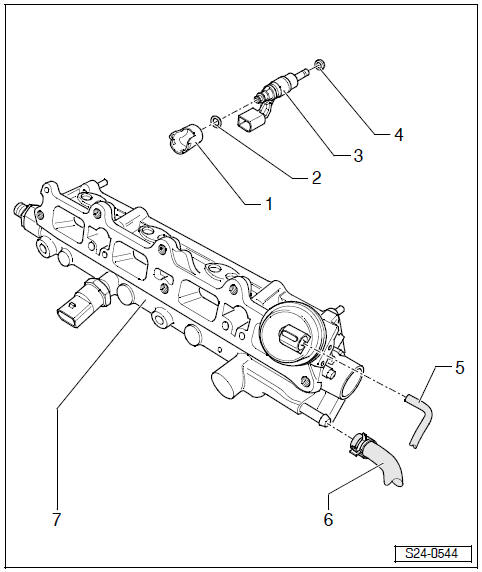 Moteur 1,6/85 kW FSI