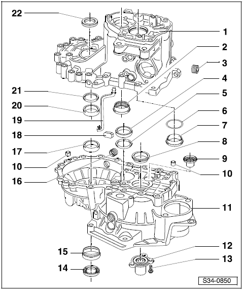 Boîte de vitesses 0A4